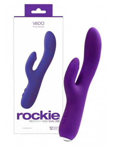 Vibromasseur Rechargeable Rockie Pourpre