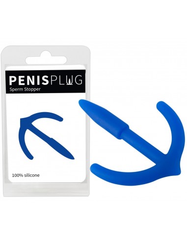 Tige A Uretre Bleu en Silicone Penis...