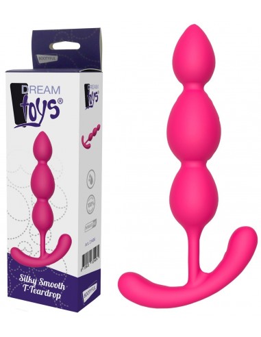 Chapelet Anal en Silicone TTeardrop