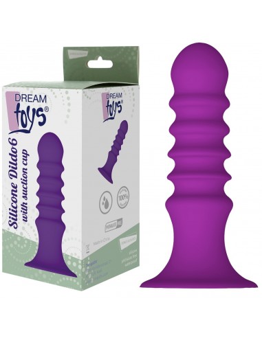 Plug Anal Strié Ribbed Plug Violet