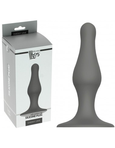 Plug Anal gris en Silicone Chekky...