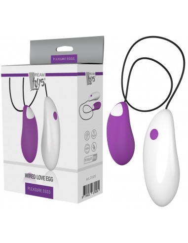 Oeuf Vibrant en Silicone Wired Love Egg