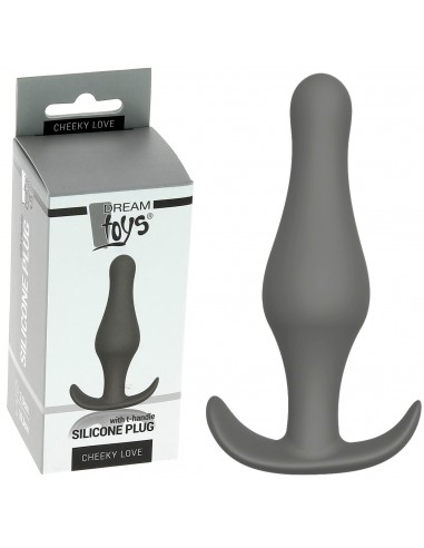 Plug THandle en Silicone Gris Cheeky...