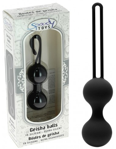 Boules de Geisha en Silicone Noir Ø...