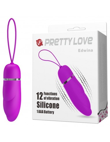 Oeuf Vibrant Edwina en Silicone  12...