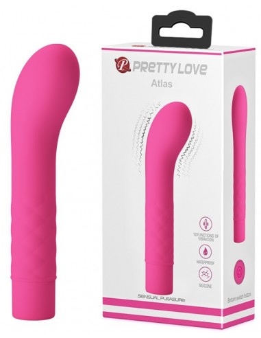 Vibromasseur Pretty Love Atlas Rose...