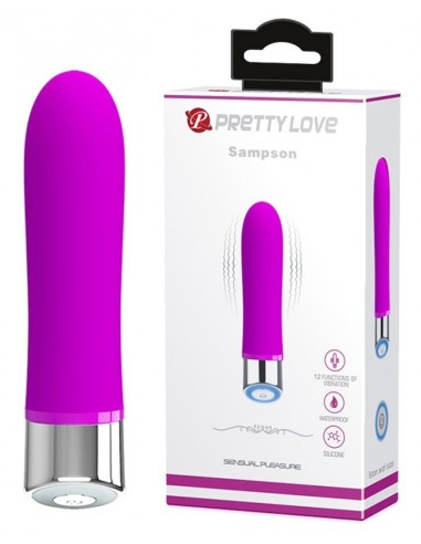 Vibromasseur Pretty Love en Silicone...