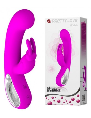 Vibromasseur Rechargeable Pretty Love...