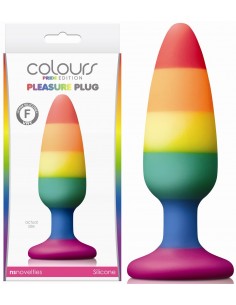 Plug Anal en Silicone Pride...