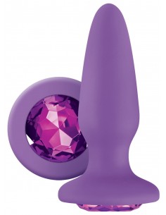 Plug Glams Mauve en Silicone 2