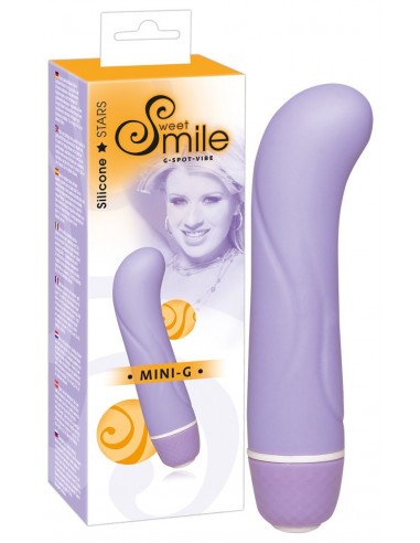 Vibromasseur en silicone Smile Mini G