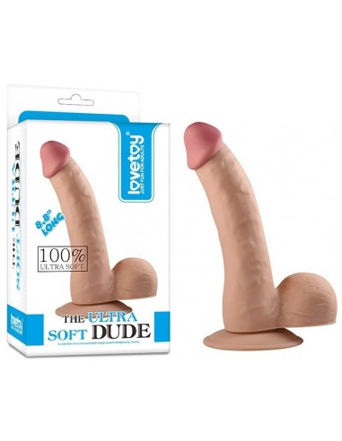 Gode réaliste Ultra Soft Dude   22 cm