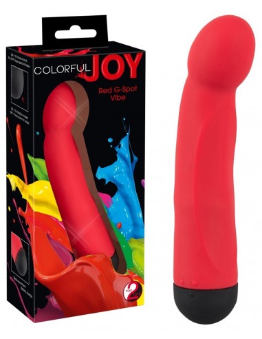 Vibromasseur en Silicone Colorful Joy...