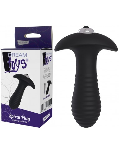 Vibromasseur Anal en Silicone Spiral...