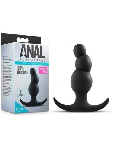 Plug Anal Adventures Stacked en Silicone