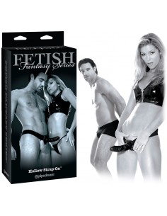 Gode ceinture creux noir...