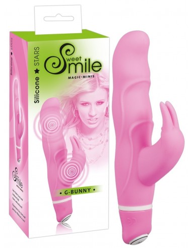 Vibromasseur Rabbit G Bunny rose en...