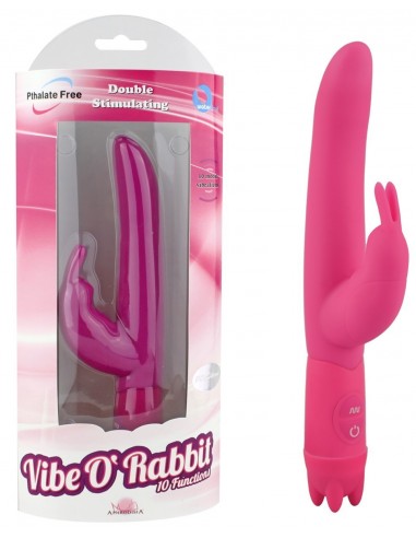 Vibromasseur Vibe O Rabbit rose  10...