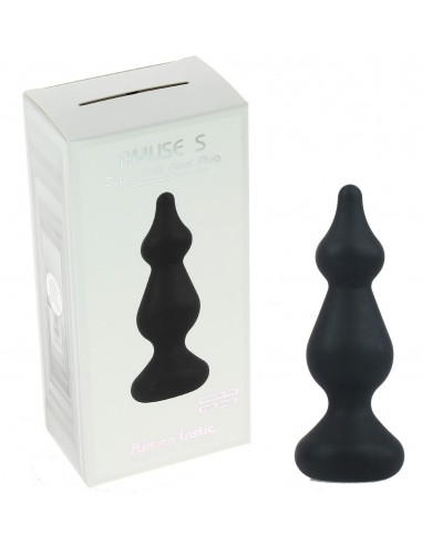 Plug Amuse noir Small en silicone