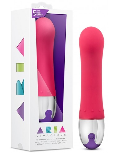 Vibromasseur Aria Vivacious Cerise...