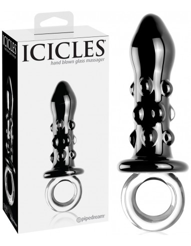 Gode anal en verre Icicles No. 37