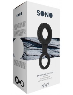 Double Cockring Noir N47 2