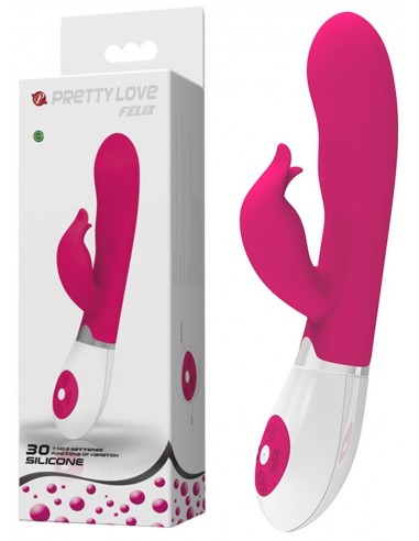 Vibromasseur Pretty Love en silicone...