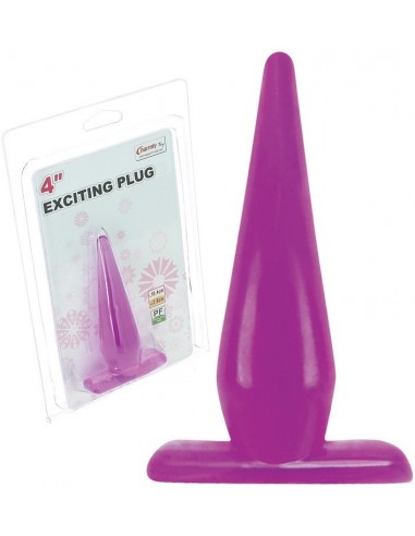 Plug anal mauve Exciting  10,5 cm